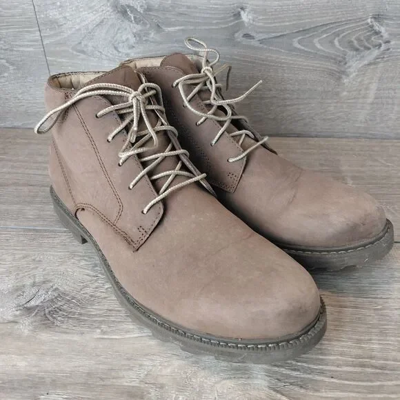 Sorel Madson II Chukka Boots Mens Size 10 Brown Suede Leather Waterproof Lace Up